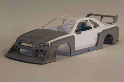 New Liberty Walk for Tamiya Skyline GT-R R34 - Fugu Garage