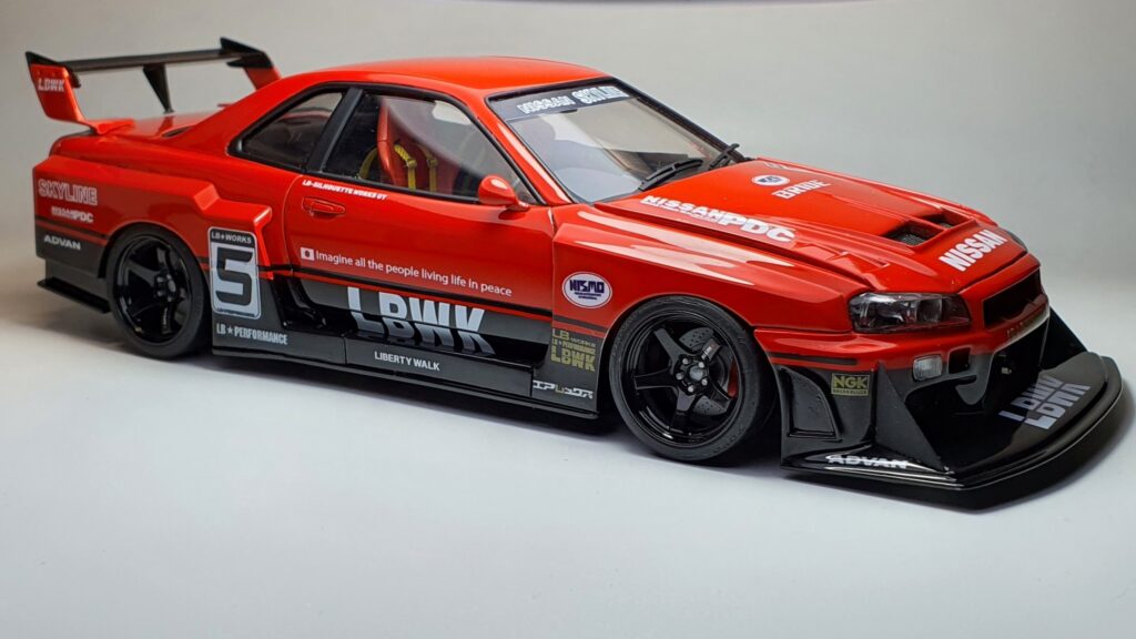 New Liberty Walk for Tamiya Skyline GT-R R34 - Fugu Garage